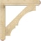 Ekena Millwork Balboa Craftsman Rough Sawn Bracket w/ Offset Brace, Douglas Fir, 6"W x 32"D x 32"H BKT0604X32X32BOA04RDF - alternate 2